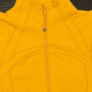 lululemon athletica Golden Yellow Zip Jacket